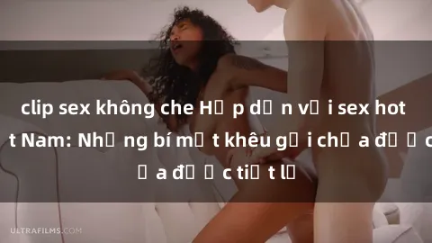 clip sex không che Hấp dẫn với sex hot girl Việt Nam: Những bí mật khêu gợi chưa được tiết lộ